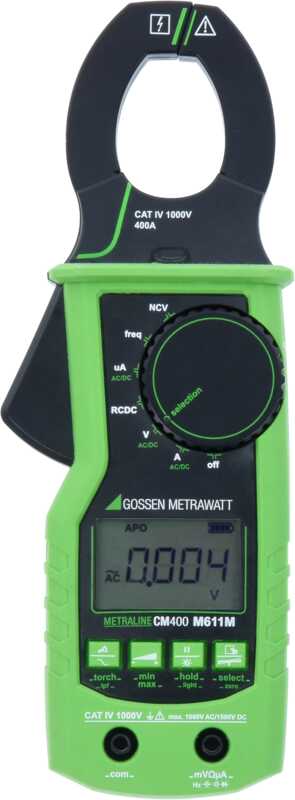 Gossen Metrawatt Metraline CM 400 Strommesszange