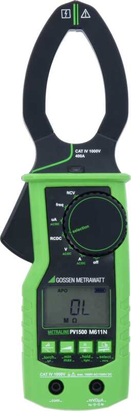 Gossen Metrawatt Metraline PV 1500 Strommesszange
