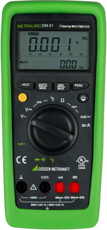 Gossen-Metrawatt-m194a-metraline-dm61-Multimeter-front